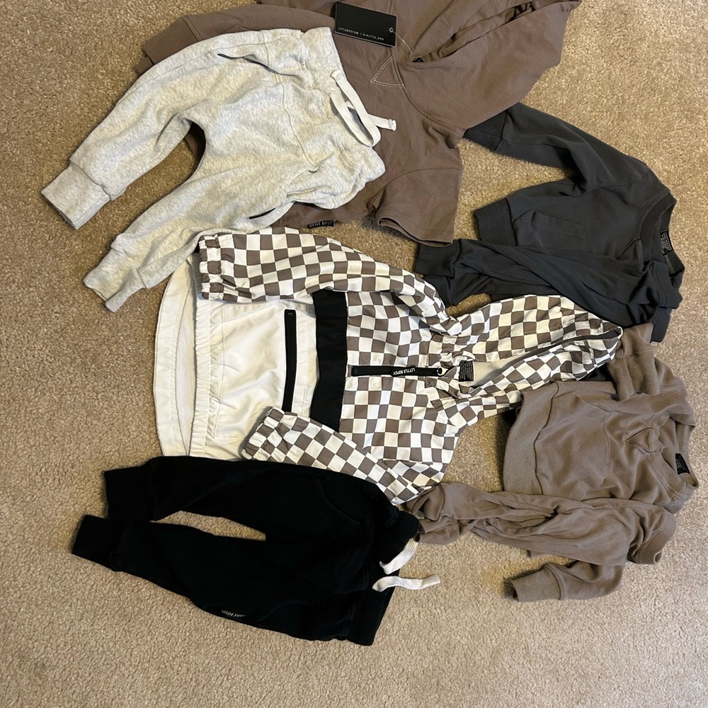 Little Bipsy Kids Sweatshirts & Pants & Jacket